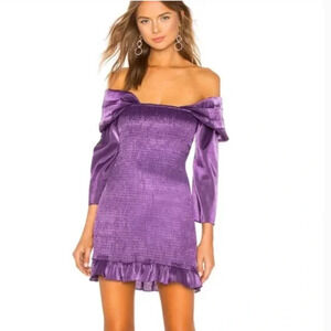 Lovers + Friends Purple Mini Dress
